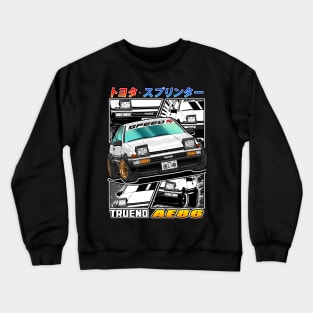 Toyota Sprinter Trueno (AE86) Streeting Racing Crewneck Sweatshirt